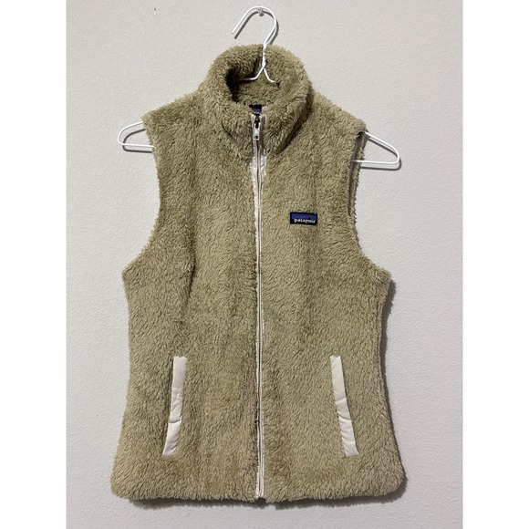 Patagonia Los Gatos Vest El Cap Khaki Women's Small Full Zip Fleece Gorpcore - Picture 1 of 8